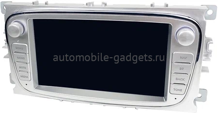 Штатная магнитола на Ford (овальная) Canbox M-Line 8802-2/32 на Android 10 (4G-SIM, DSP, IPS) (серая)