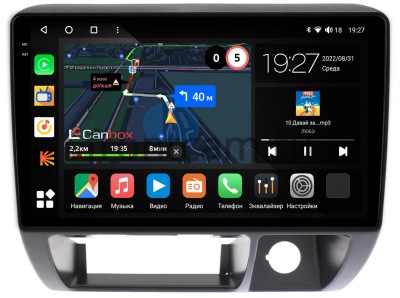 Штатная магнитола Suzuki Jimny 3 1998-2005 Canbox M-Line 2K 4179-9-1293 на Android 10 (4G-SIM, 4/64, DSP, QLed)