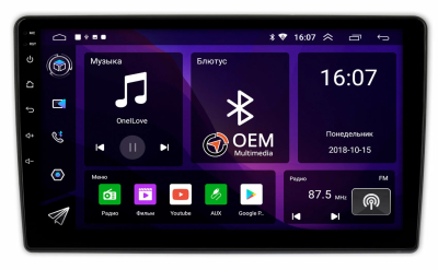 Штатная магнитола OEM RK9-1741 для Toyota Sai 2009-2017 на Android 10 (CarPlay, AHD, 1/32)