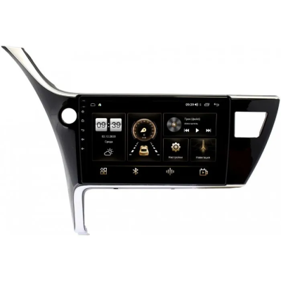 Штатная магнитола Canbox M-Line 4543-10-1135 для Toyota Corolla (E160/E170/E180) 2015-2024 (для авто без камеры, тип 1, китайский рынок) на Android 10 (4G-SIM, 2/32, DSP, QLed)