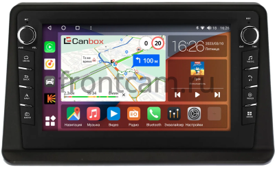 Штатная магнитола Canbox H-Line 7833-9-0130 для Mitsubishi Pajero 2 1991-2004 (взамен верхнего БК) на Android 10 (4G-SIM, 4/64, DSP, IPS) С крутилками