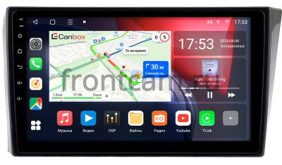 Штатная магнитола Brilliance H530, V5 2011-2020 Canbox L-Line 4169-9-2447 на Android 10 (4G-SIM, 2/32, TS18, DSP, QLed)