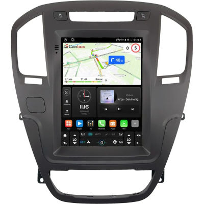 Opel Insignia 2008-2013 (коричневая) Canbox (Tesla style) 9.7 дюймов 2/32 GT096-1312-129 на Android 10 (QLed, DSP, CarPlay)