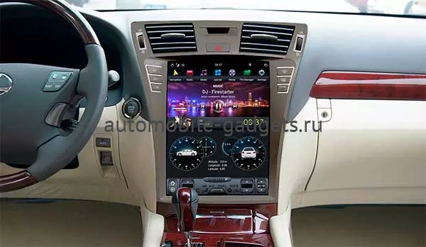 Carmedia ZF-1303H-Q6 ("Тесла-стиль") штатная магнитола для Lexus LS460 (2009-2012) на Android 11 с 8GB, DSP, 4G