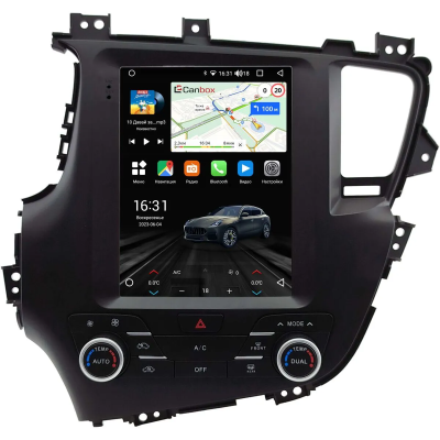 Штатное головное устройство Kia Optima 3, K5 2010-2013 Canbox M-Line (Tesla style) 9.7 дюймов 4/64 5622-1312-290 на Android 10 (4G-SIM, DSP, QLed)