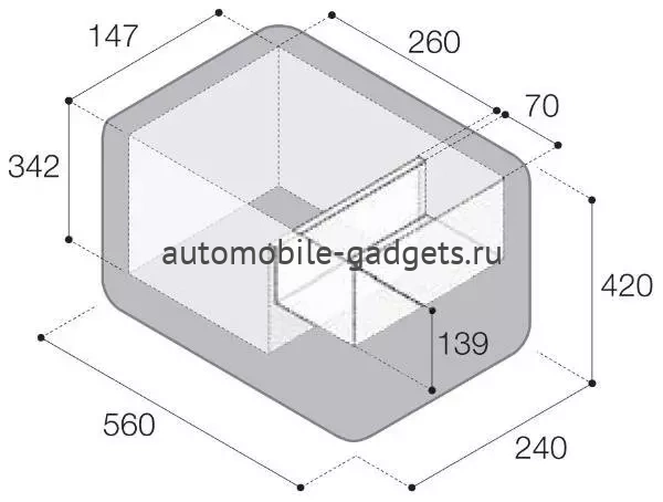 Vitrifrigo VF16P компрессорный автохолодильник (16л) 12/24/220В