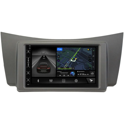 Магнитола в штатное место 2 din Lifan Smily I (320) 2008-2014 (черная) Canbox H-Line 5513-RP-11-452-343 на Android 10 (4G-SIM, 4/64, DSP, IPS)