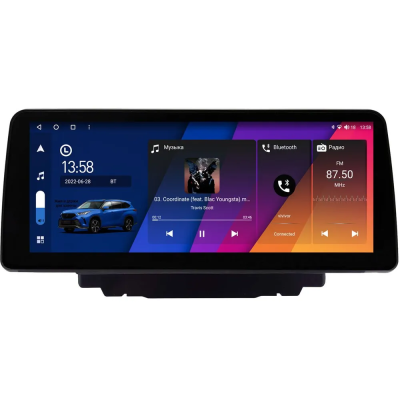 Штатная магнитола Mazda Mazda CX-5, CX-8 2017-2022 12,3 дюйма Carmedia HP-M1211-1052-Q на Android 12 (4G-SIM, 6/128, DSP, QLed) BMW Style