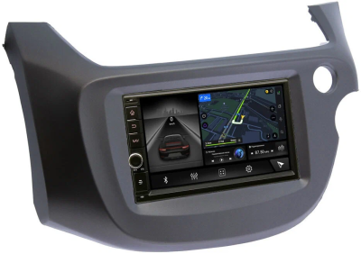 Магнитола в штатное место 2 din Honda Fit 2 2007-2014 (правый руль) Canbox M-Line 5601-RP-HNFT3C-99 на Android 10 (4G-SIM, 2/32, DSP, IPS) С крутилкой