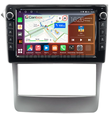 Штатная магнитола Daewoo Nexia 2008-2016 Canbox H-Line 7824-9-2132 на Android 10 (4G-SIM, 6/128, DSP, IPS) С крутилками