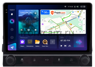 Штатное головное устройство Honda UR-V, Avancier 2 2016-2025 Teyes CC3 2K 6/128 9.5 дюймов RM-9-2144 на Android 10 (4G-SIM, DSP, QLed)