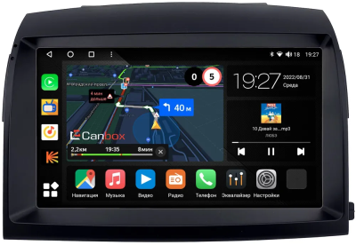 Штатная магнитола Canbox M-Line 4544-9-2521 для Toyota Sienna 2 2003-2010 на Android 10 (4G-SIM, 2/32, DSP, QLed)