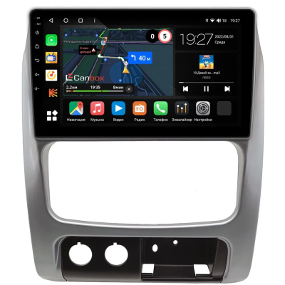 Штатная магнитола Canbox M-Line 4544-9-0046 для Jeep Cherokee 3 (KJ), Liberty (North America) 2001-2007 (серебренная) на Android 10 (4G-SIM, 2/32, DSP, QLed)