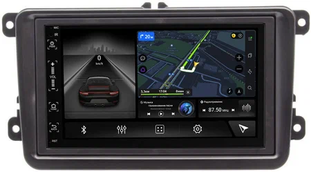 Магнитола в штатное место 2 din Volkswagen Amarok, Caddy, Golf, Passat, Polo Canbox M-Line 5511-RP-VWTRN-22 на Android 10 (4G-SIM, 2/32, DSP, IPS)