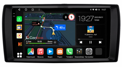 Штатная магнитола Mercedes-Benz CL (c215), S (w220) 2002-2006 Canbox M-Line 2K 4179-9-0068 на Android 10 (4G-SIM, 4/64, DSP, QLed)