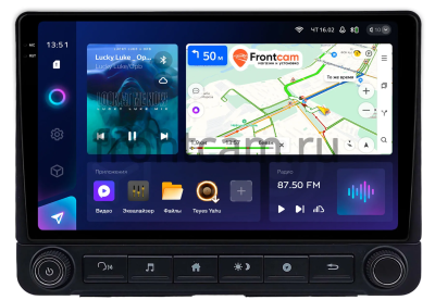 Штатное головное устройство Honda HR-V 2, Vezel, XR-V 2014-2021 Teyes CC3 2K 360 6/128 9.5 дюймов RM-9-2141 на Android 10 (4G-SIM, DSP, QLed)