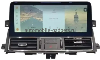 Kuberg DH-N1230 Штатный монитор 12.3" для Nissan Patrol (Y62) 2010-2024, Armada 2 2016-2020, Infiniti QX56 2010-2013, QX80 2013-2020 на Android 13, 6GB, DSP, 4G