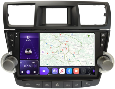 Carmedia SF-1431-2-U штатная магнитола для Toyota Highlander (U40) 2007-2013 на Android 12 c 8GB, DSP, 4G