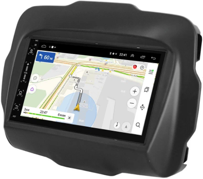 Магнитола в штатное место 2 din Jeep Renegade 2014-2025 Canbox 1.5/32 на Android 10 (RS7-RP-11-629-294) (IPS, DSP, CarPlay)