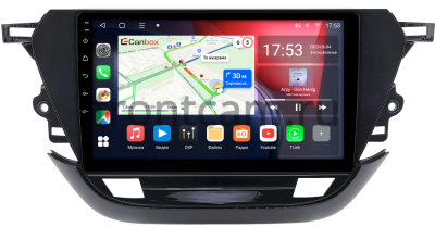 Штатная магнитола Opel Corsa F 2019-2024 (глянцевая) Canbox L-Line 4169-9-0204 на Android 10 (4G-SIM, 2/32, TS18, DSP, QLed)
