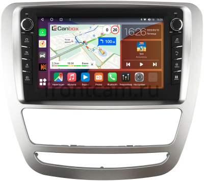 Штатная магнитола Sollers ST6 2023-2024 (серебряная) Canbox H-Line 7833-9-4282 на Android 10 (4G-SIM, 4/64, DSP, IPS) С крутилками