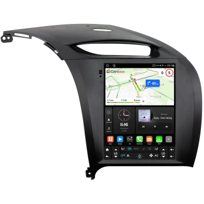 Штатное головное устройство Kia Cerato 3 2013-2020 (седан) Canbox M-Line (Tesla style) 9.7 дюймов 4/64 5622-1312-30 на Android 10 (4G-SIM, DSP, QLed)