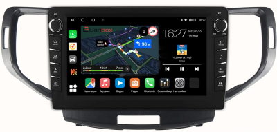 Штатная магнитола Canbox M-Line 7831-9-1358 для Honda Accord 8 2007-2015 на Android 10 (4G-SIM, 2/32, DSP, IPS) С крутилками