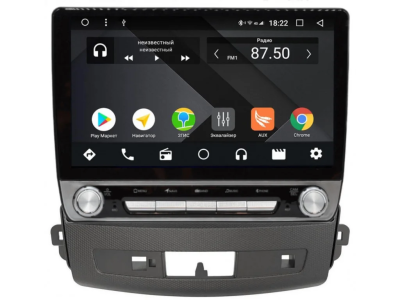 Carmedia OL-9636-KP-BN-9-8128-S10 магнитола для Mitsubishi Outlander XL (2006-2012), Peugeot 4007, Citroen C-Crosser на Android 12 c 8GB, DSP, 4G