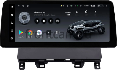 Штатная магнитола Honda Fit 4, Jazz 4 2020-2024 12.3 дюйма Teyes LUX ONE (Round Corner) 4/32 RM-0132 на Android 10 (4G-SIM, 4/32, DSP, QLed) Mercedes Style