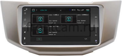 Магнитола в штатное место 2 din Toyota Harrier 2 (XU30) 2003-2013 Canbox RS6901-RP-TYHR3XC-04 на 1.5/32 Android 10 (IPS, DSP, CarPlay)