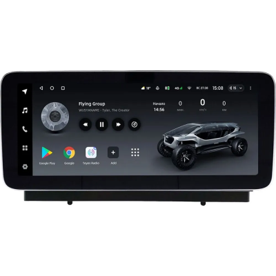 Штатная магнитола Mazda CX-5, CX-8 2021-2025 (левый руль) 12.3 дюйма Teyes LUX ONE (Round Corner) 6/128 RM-0296 на Android 10 (4G-SIM, 6/128, DSP, QLed) Mercedes Style
