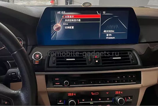 Wide Media KS-BM001-QR-4/64 Штатный монитор 12.3" для BMW 5 (F10, F11) 2011-2012 CIC на Android 10, 4GB, 4G