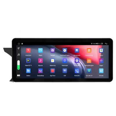 Штатная магнитола Mercedes-Benz C-klasse (w204) 2011-2015 12,3 дюйма Carmedia MKD-BC008·11-14-C-OL-1053-Q на Android 12 (4G-SIM, 6/128, DSP, QLed) Audi Style