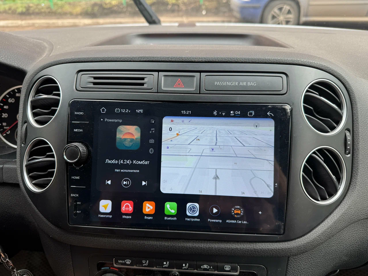 Установка штатной магнитолы Canbox PRO-Line на android 13 для Volkswagen Tiguan 2011-2018 Установка штатной магнитолы Canbox PRO-Line на android 13 для Volkswagen Tiguan 2011-2018