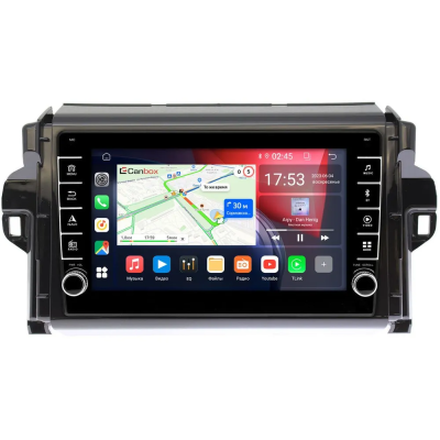 Штатная магнитола Toyota Fortuner 2 2015-2024 Canbox BGTR9-9106 4/64 Android 10 (IPS, DSP, CarPlay)