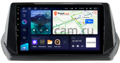 Штатное головное устройство Teyes CC3L 4/64 9 дюймов RM-9-1214 для Peugeot 2008 2019-2022 на Android 10 (4G-SIM, DSP, IPS)