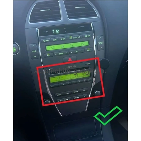 Carmedia SF-9118-MKD-9509-2K-12256-D7 Штатная магнитола для Lexus ES 2006-2012 на Android 13 с 12GB, DSP, 4G