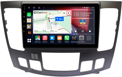 Штатная магнитола Canbox M-Line 4544-9336 для Hyundai Sonata 5 (NF) 2008-2010 (авто с климат-контролем) на Android 10 (4G-SIM, 2/32, DSP, QLed)