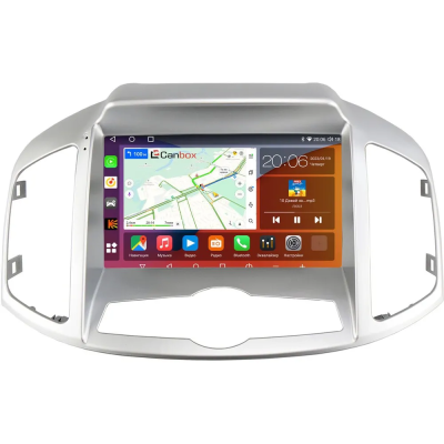 Штатная магнитола Chevrolet Captiva 2011-2016 Canbox EVO 2K 5814-9-1393 на Android 14 (4G-SIM, 4/64, DSP, QLed, AI, 360)