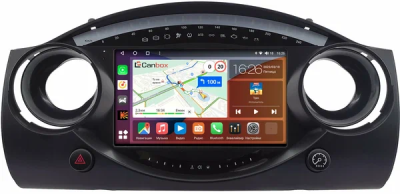 Штатная магнитола Mini Cooper Cabrio 2004-2008, Hatch (R50) 2000-2006 Canbox H-Line 4166-9-1521 на Android 10 (4G-SIM, 4/32, DSP, QLed)