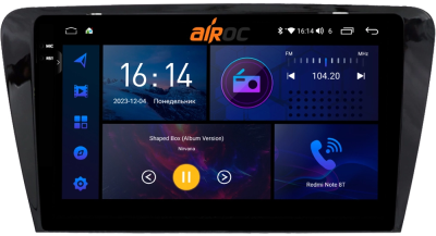 Airoc 2K RI-3201 штатная магнитола для SSkoda Octavia A7 2013-2020 на Android 12 с 8GB, DSP, 4G