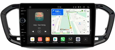 Штатная магнитола Canbox PRO-Line 7876-9-1924 для Lada Vesta (NG) 2022-2025, Aura 2024-2025 (черный глянец) на Android 13 (4G-SIM, 12/256, DSP, QLed)