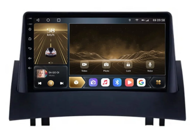 Carmedia OL-9996-I штатная магнитола для Renault Megane II 2002-2009 на Android 10 c 2GB, DSP, 4G Carmedia OL-9996-I штатная магнитола для Renault Megane II 2002-2009 на Android 10 c 2GB, DSP, 4G