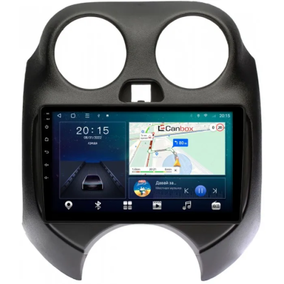 Штатная магнитола Canbox L-Line 4167-9100 для Nissan March (K13) 2010-2013 на Android 10 (4G-SIM, 3/32, TS18, DSP, QLed)