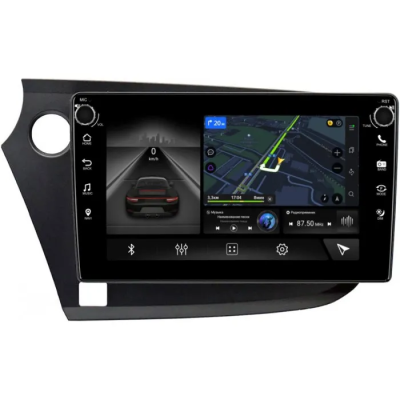 Honda Insight 2 2009-2014 (левый руль) Canbox M-Line 7801-9-303 на Android 10 (4G-SIM, 2/32, DSP, IPS) С крутилками