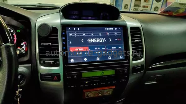 Parafar PF456FHD штатная магнитола для Toyota Land Cruiser Prado 120 (2002-2009) Lexus GX 470 (2002-2009) на Android 13 с 2GB, DSP, 4G