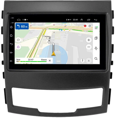 Магнитола в штатное место 2 din SsangYong Actyon 2, Korando 3 2010-2013 OEM на Android 10 (CarPlay, AHD, 1/32) (RK7-RP-TYACB-61)
