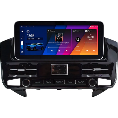 Штатная магнитола Mitsubishi Pajero 4 2006-2024 12.3 дюйма Canbox H-Line 7863-0589 на Android 10 (4G-SIM, 8/256, DSP, QLed) Mercedes Style