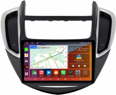 Штатная магнитола Chevrolet Tracker 3 2013-2017 Canbox H-Line 2K 4186-9-2660 на Android 10 (4G-SIM, 8/256, DSP, QLed)