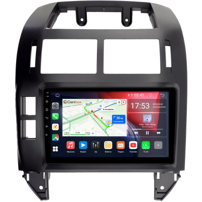 Volkswagen Polo 4 2001-2009 (черная) Canbox RS9-1229 1.5/32 Android 10 (IPS, DSP, CarPlay)